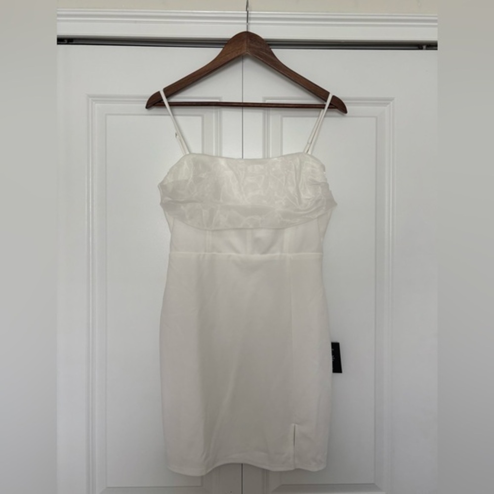 NWT white Lulu’s mini dress